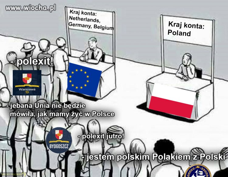 Im większe godła i flagi polskie przy awatarze