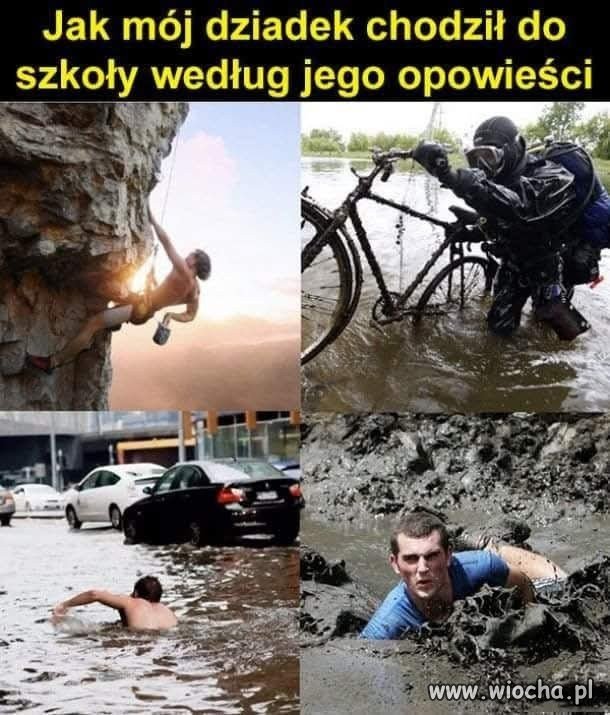 Gdy dziadek zacznie wspominać młodość?