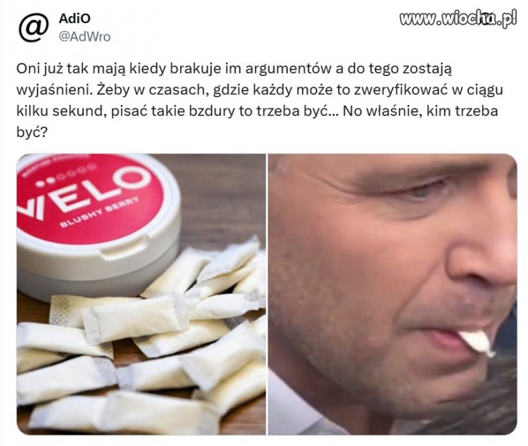 Skoro Velo jest legalne i dostępne w sklepach... to można je nosić w kieszeni marynarki 