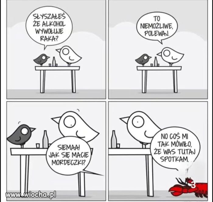 Nie pij bo przyjdzie rak