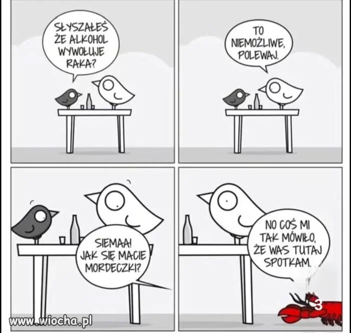 Nie pij bo przyjdzie rak