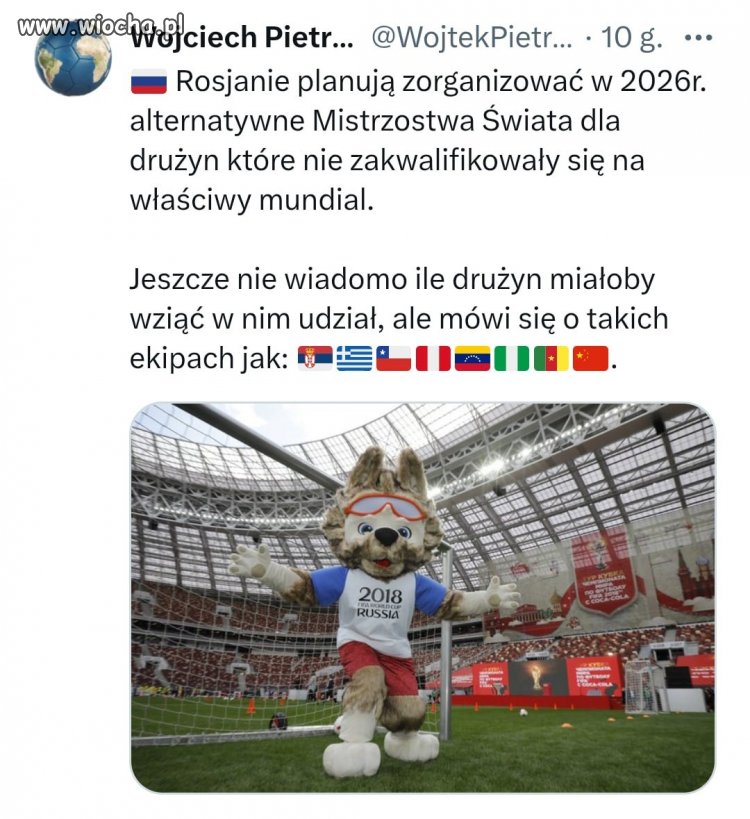 Rosja kombinuje