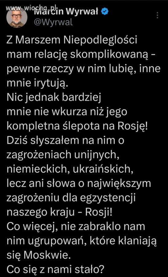 Wizja z pokreconej prawackiej rzeczywistości