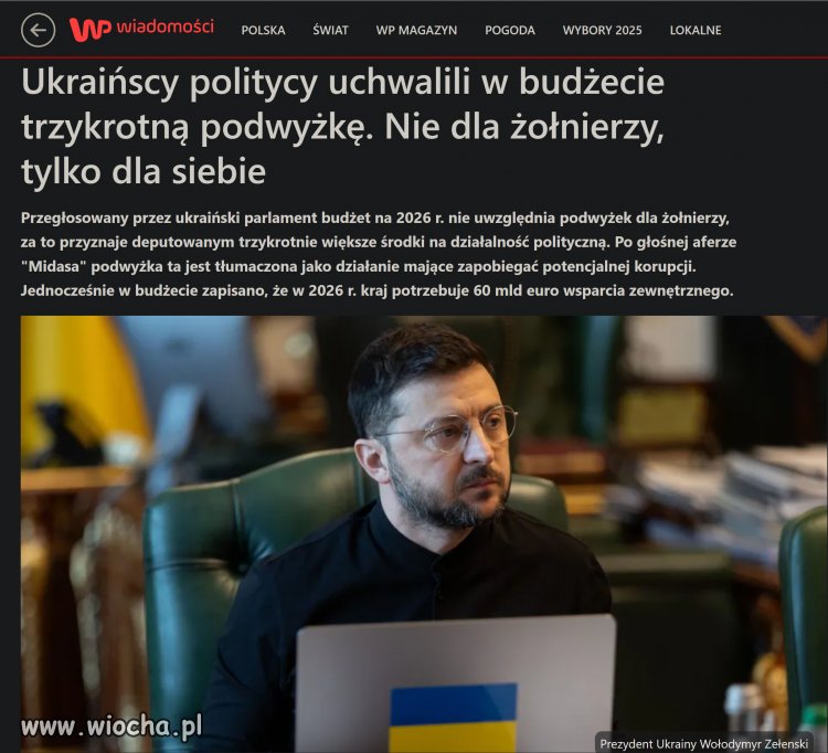 300% podwyżki dla polityków, 0% dla żołnierzy...