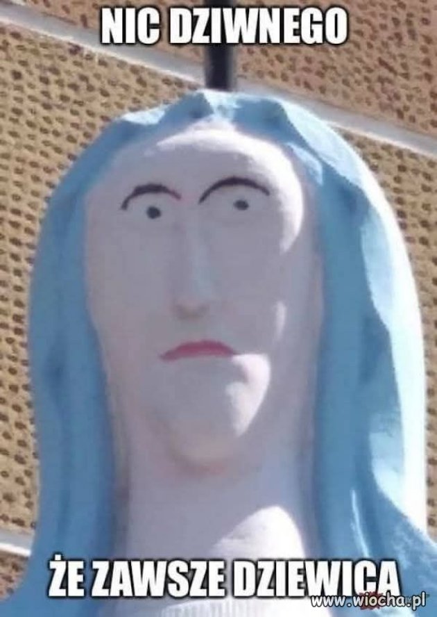 Podobno zabytkowa figurka po renowacji z Temu
