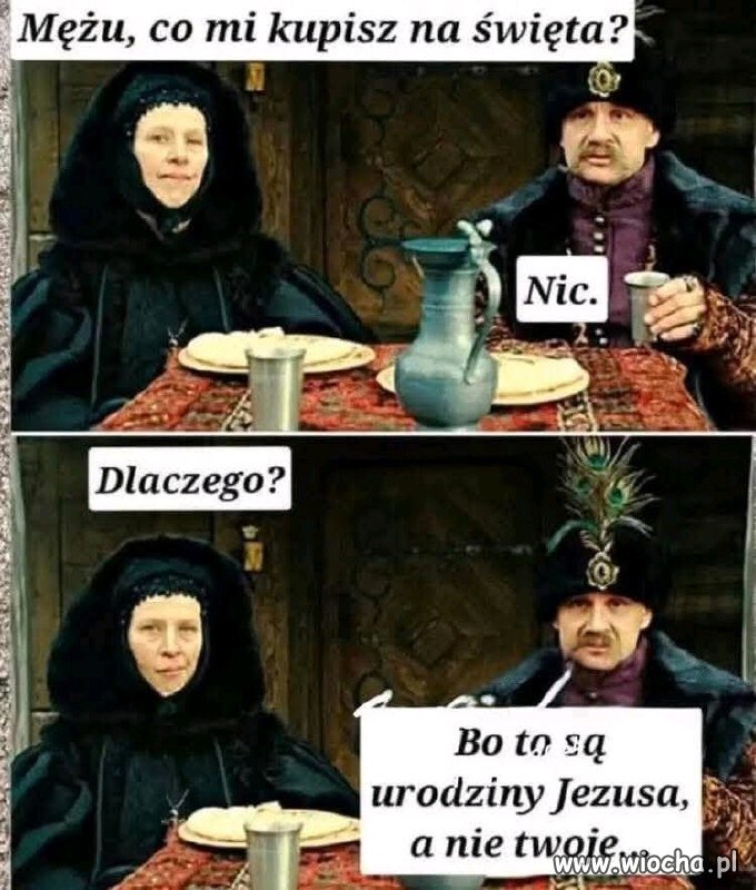 Kiedy mąż włącza tryb teologa, żeby zaoszczędzić