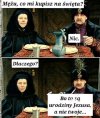 Kiedy mąż włącza tryb teologa, żeby zaoszczędzić