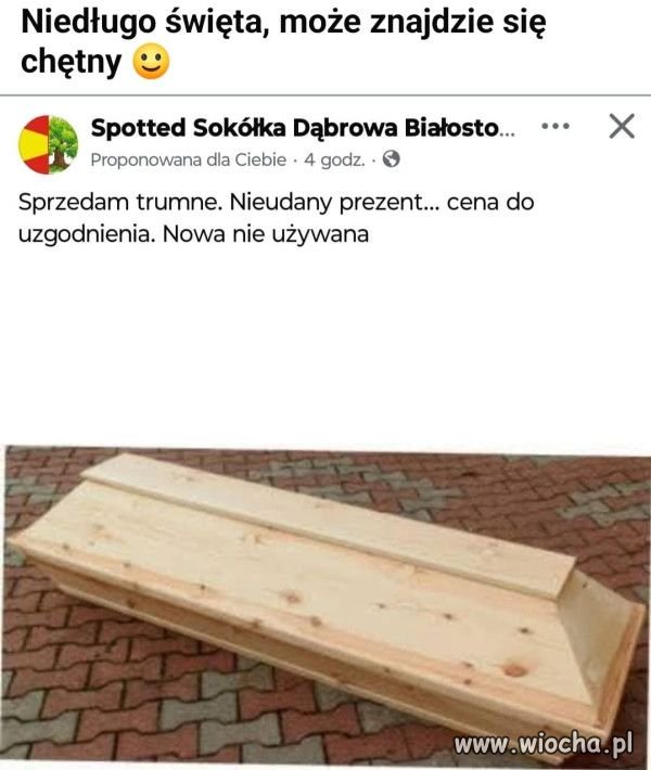 Nieudany prezent.