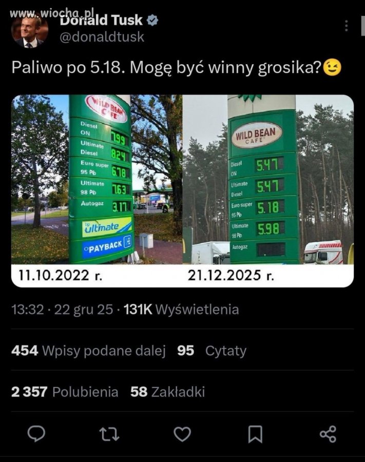 A u Was pod domem po ile paliwo?