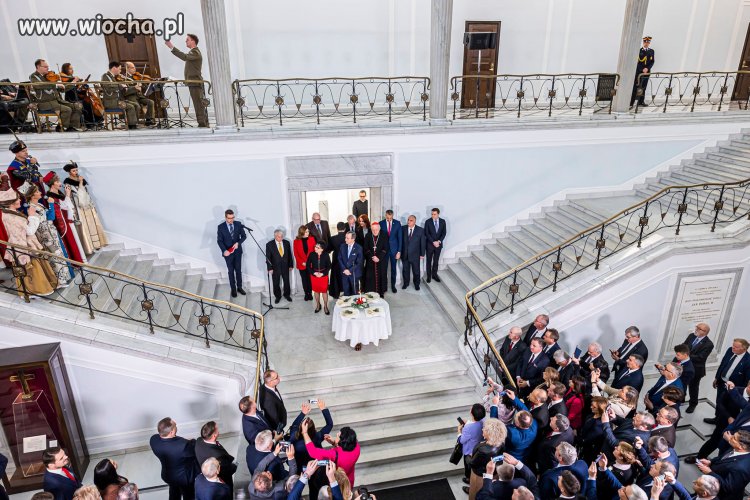 Opłatek w sejmie świeckiego państwa. 