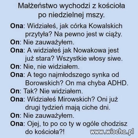 Po tym poznasz katolika...