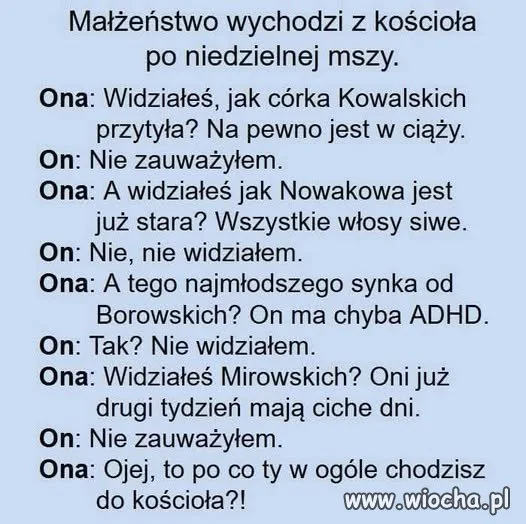 Po tym poznasz katolika...