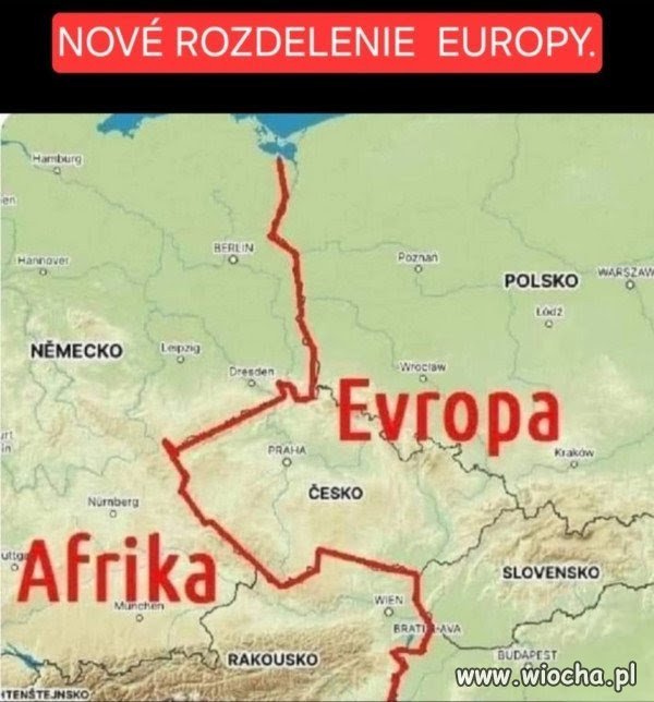 Nowy podział Europy.