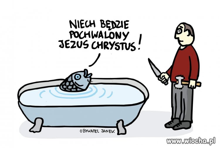 Podobno w wigilię nawet ryba może przemówić!