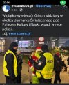 Świąteczny incydent pod PKiN