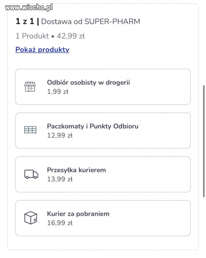 Też płacicie za odbiór osobisty produktu w drogerii?