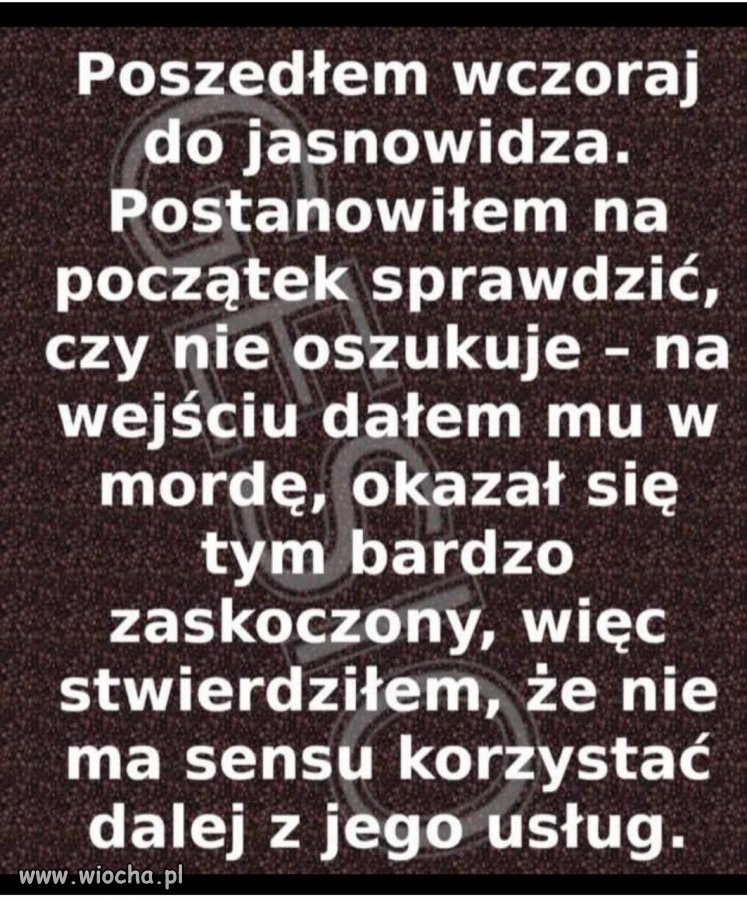 Test jakości usług: niezdany
