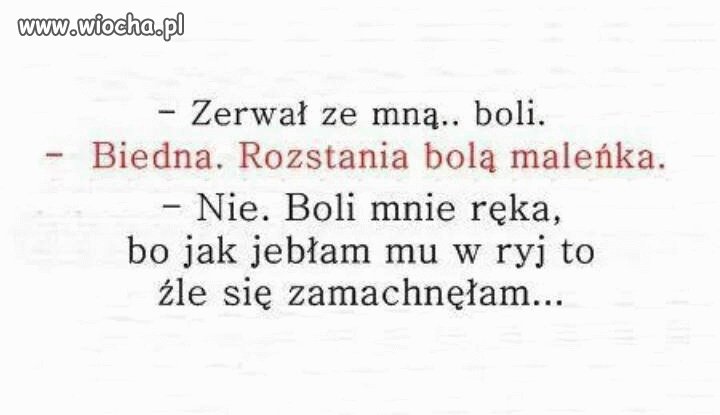 Bolesne rozstanie