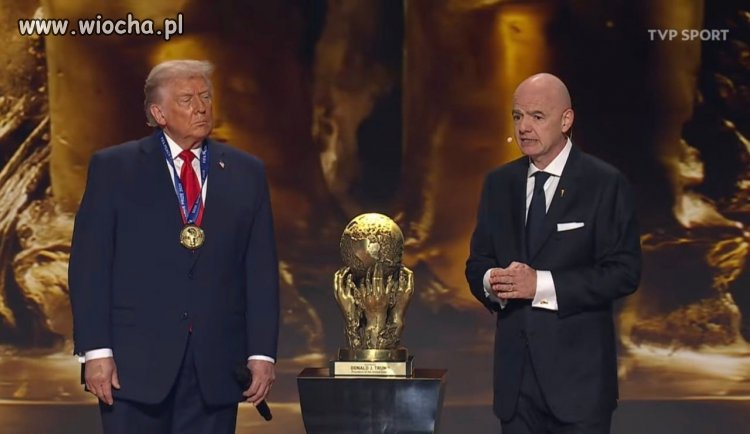 Donald Trump z nagrodą od FIFA!