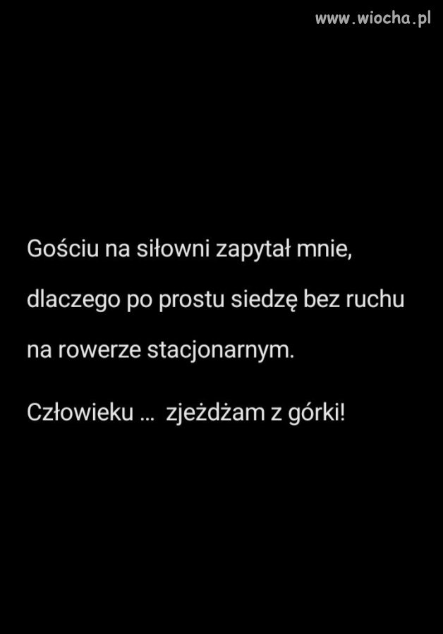 Kreatywność + lenistwo = sport ekstremalny
