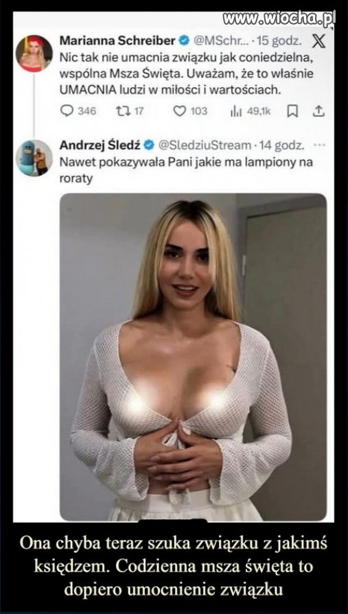 I to jest prawdziwa, prawicowa katoliczka...