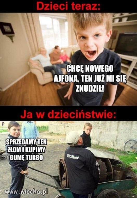 Ajfonowe dramaty kontra złomowa ekonomia dzieciństwa