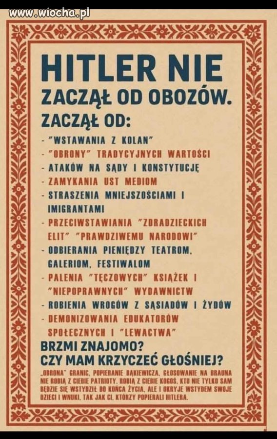 Czy na pewno jesteś patriotą?