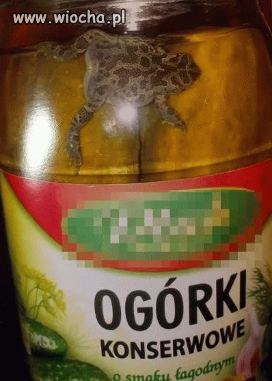 Ogórki konserwowe z niespodzianką