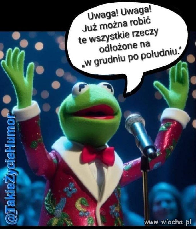 Kiedy prokrastynacja wchodzi w tryb świąteczny