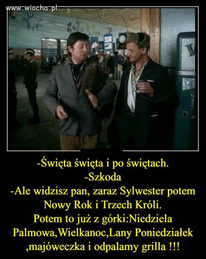 Swieta, swieta i po świętach!