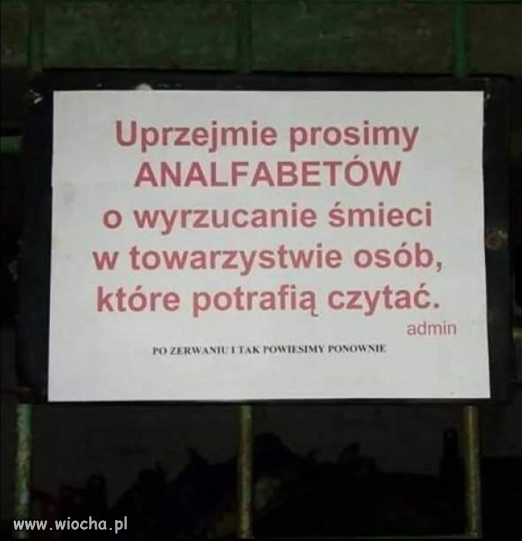 Kiedy tablica ogłoszeń ma już dość