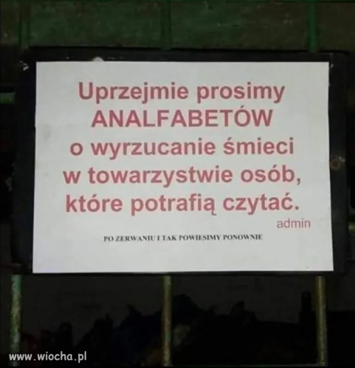 Kiedy tablica ogłoszeń ma już dość