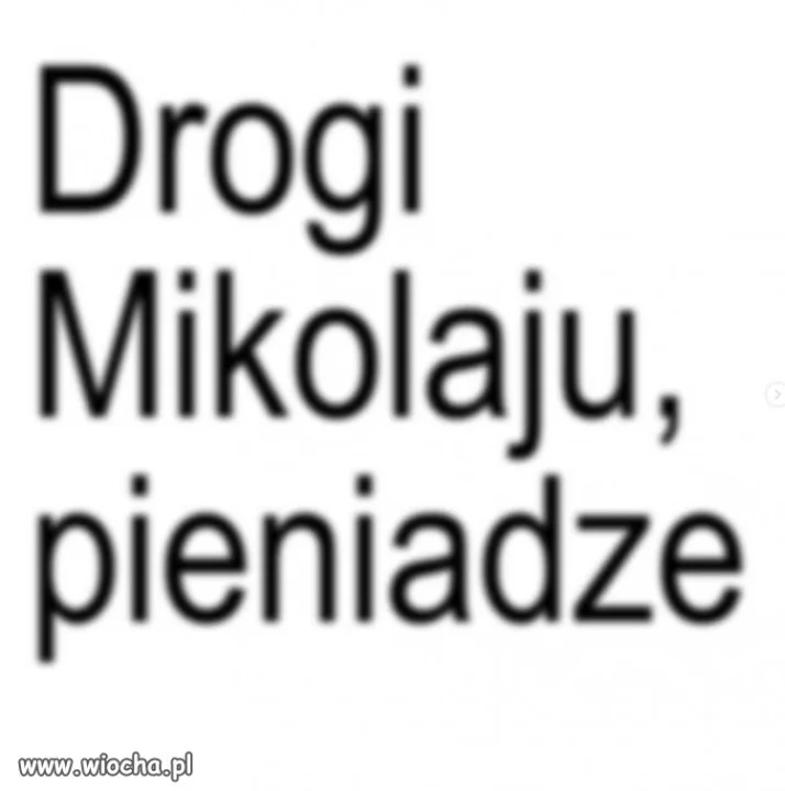 Mikołaju,