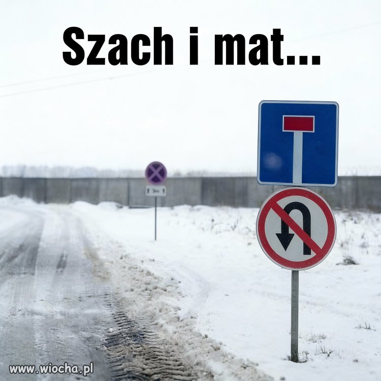 Zagadka dnia: jak stąd wyjechać?