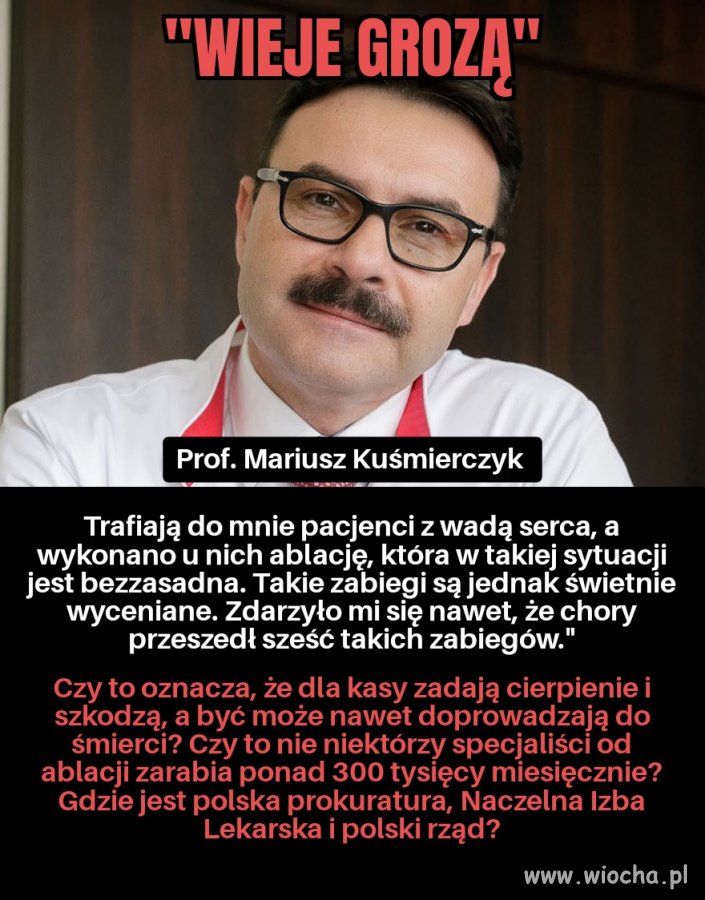 "Wieje grozą." Dla wielkich pieniędzy bezzasadnie