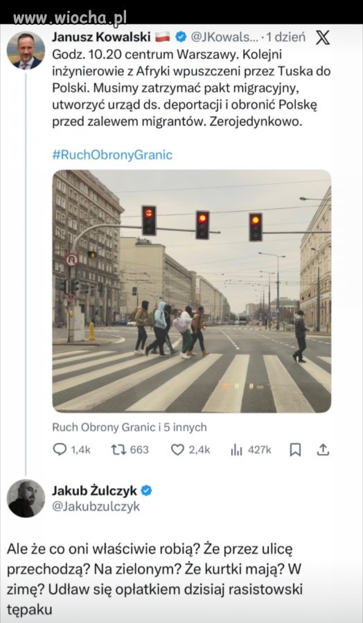 Tak trzeba z obłąkanymi prymitywami z PiS i Konfederacji