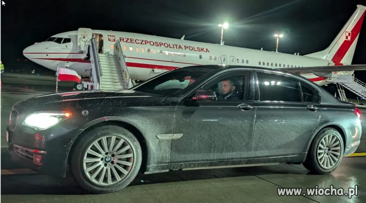 Zemsta, podstawili brudne auto dla Prezydenta