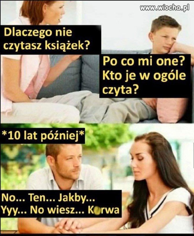 Efekt uboczny czytania memów zamiast książek