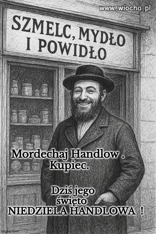 Chociaż niektórzy twierdzą że słowo "HANDLOWA"