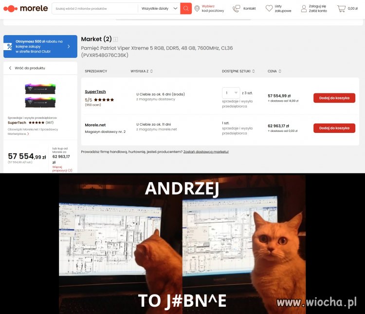 Kryzys Pamięci RAM (i nie tylko).