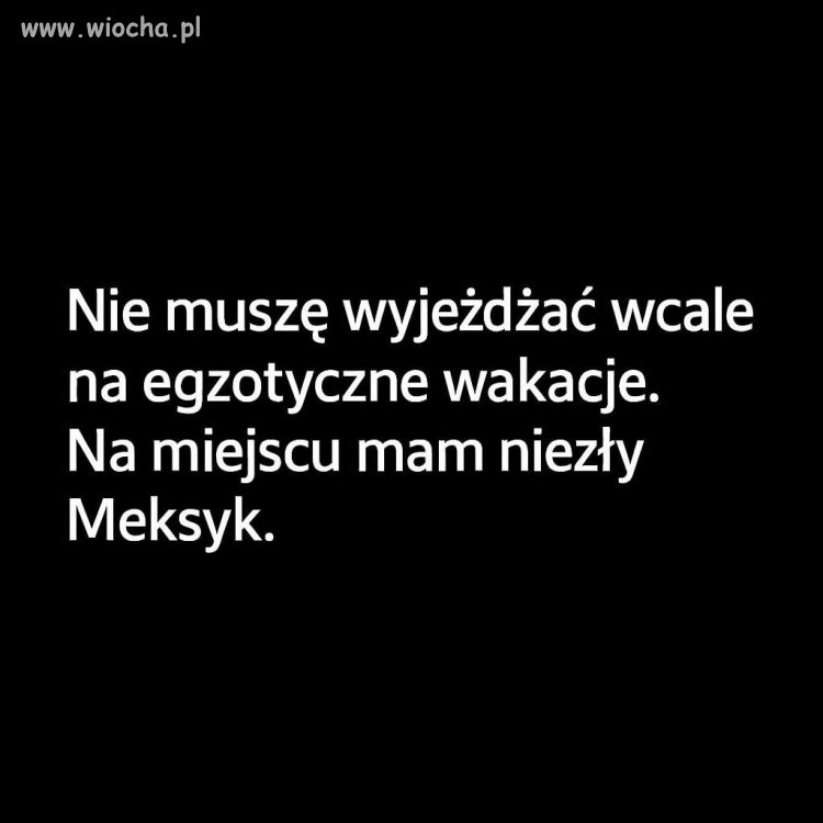 Egzotyka na miejscu