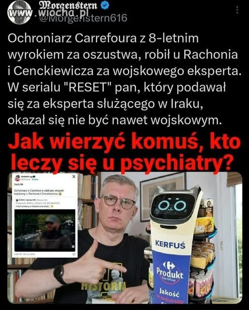 Ekspert Cenckiewicza to Oszust.