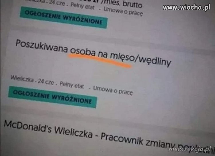 Kiedy ogłoszenie brzmi jak casting do horroru