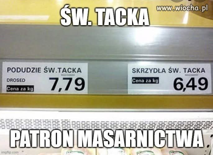 Relikwie św. Tacki w promocji