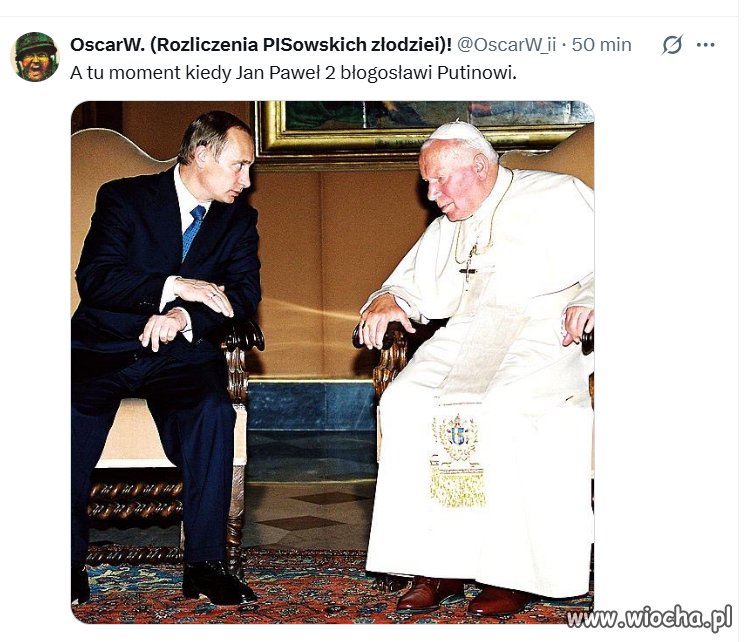 To pewnie też taka wyjątkowa sytuacja?
