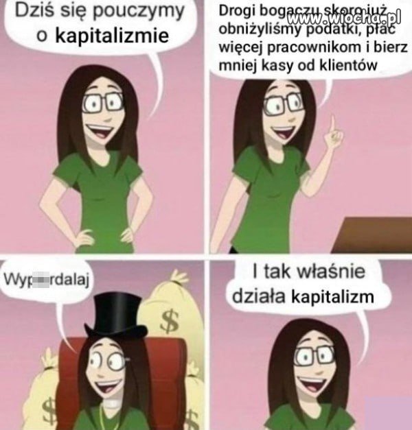 Podatki w kapitalizmie: śmiej się albo płacz