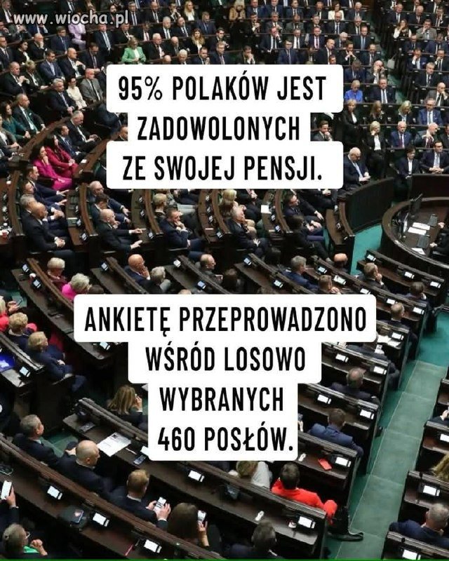 95% Polaków jest zadowolonych ze swojej pensji...