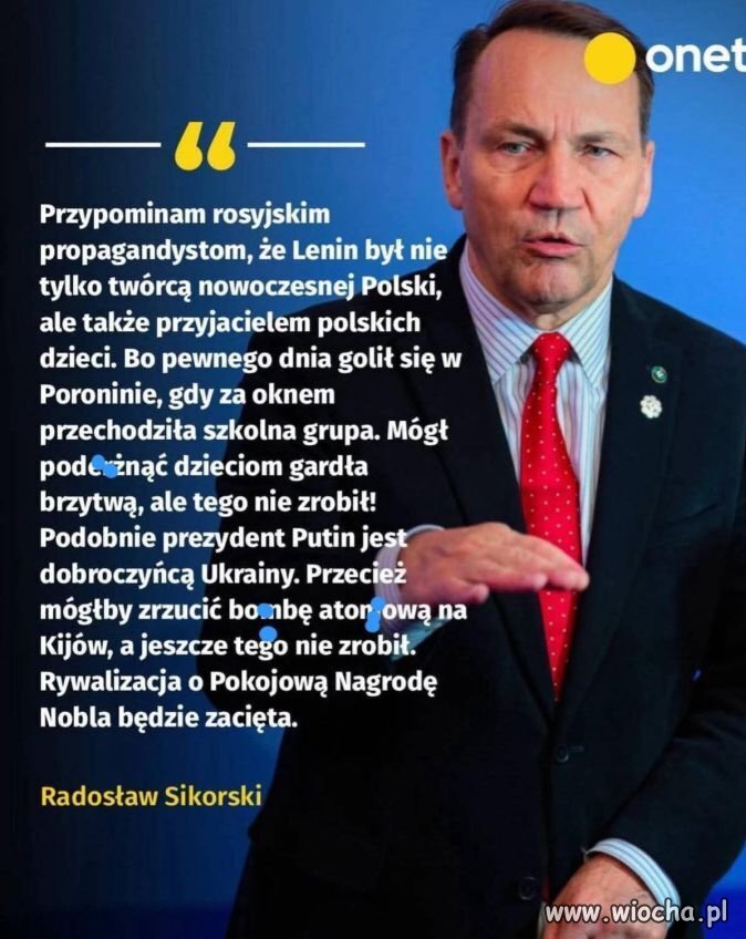 Zawsze trzeba ustawiać do pionu ruskich.