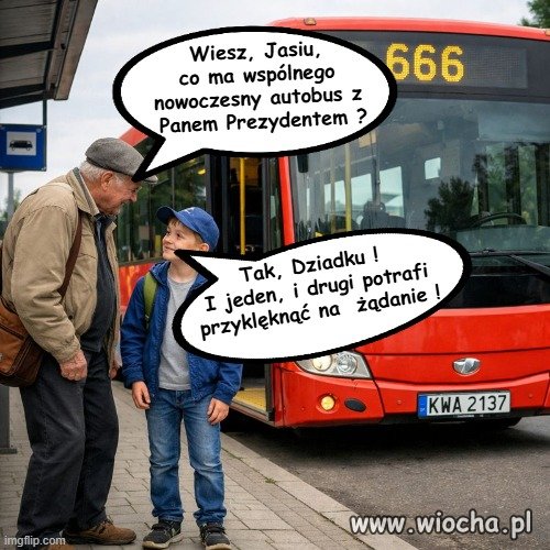 Na szczęście autobus