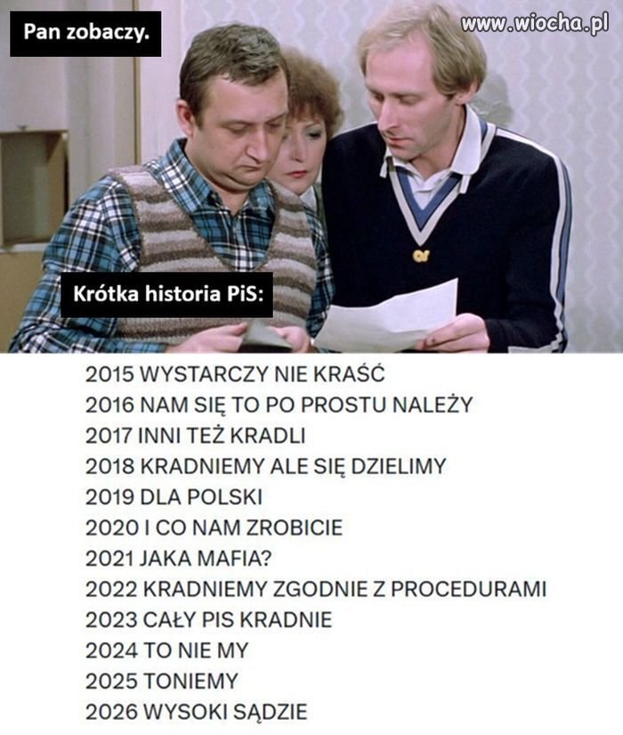 Ostatnich 12 lat PiS
